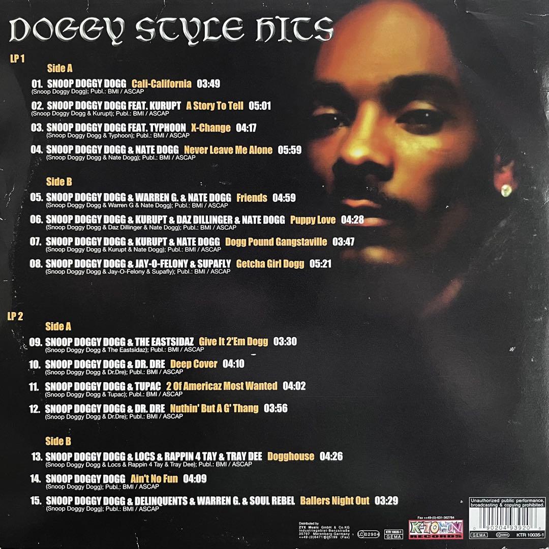 洋楽 SNOOP DOGG / DOGGY STYLE HITS 2LP