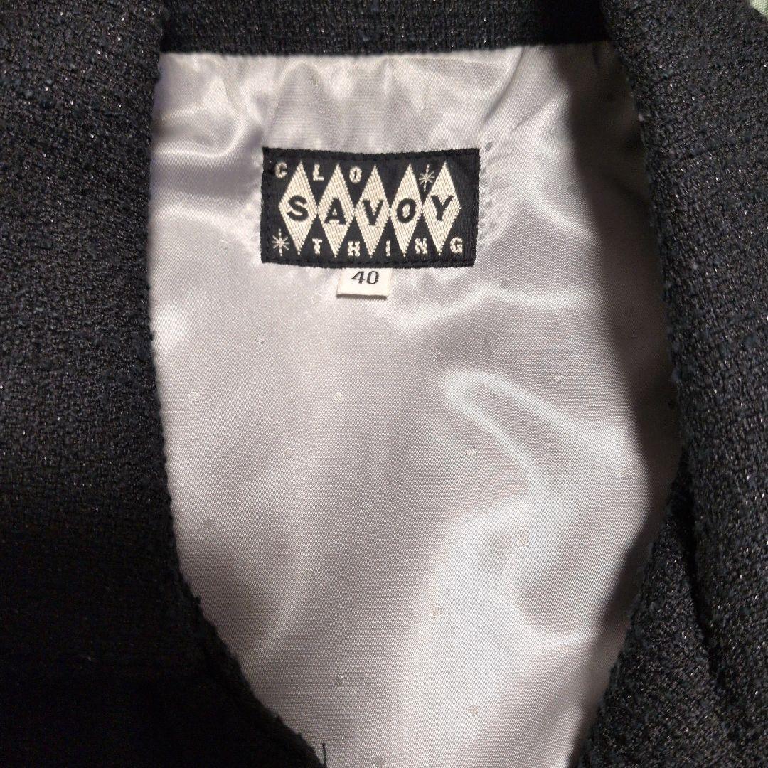 SAVOYCLOTHING ウエスタンラメ入りジャケット 40