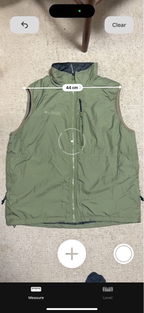 Columbia オリーブグリーン ベスト L