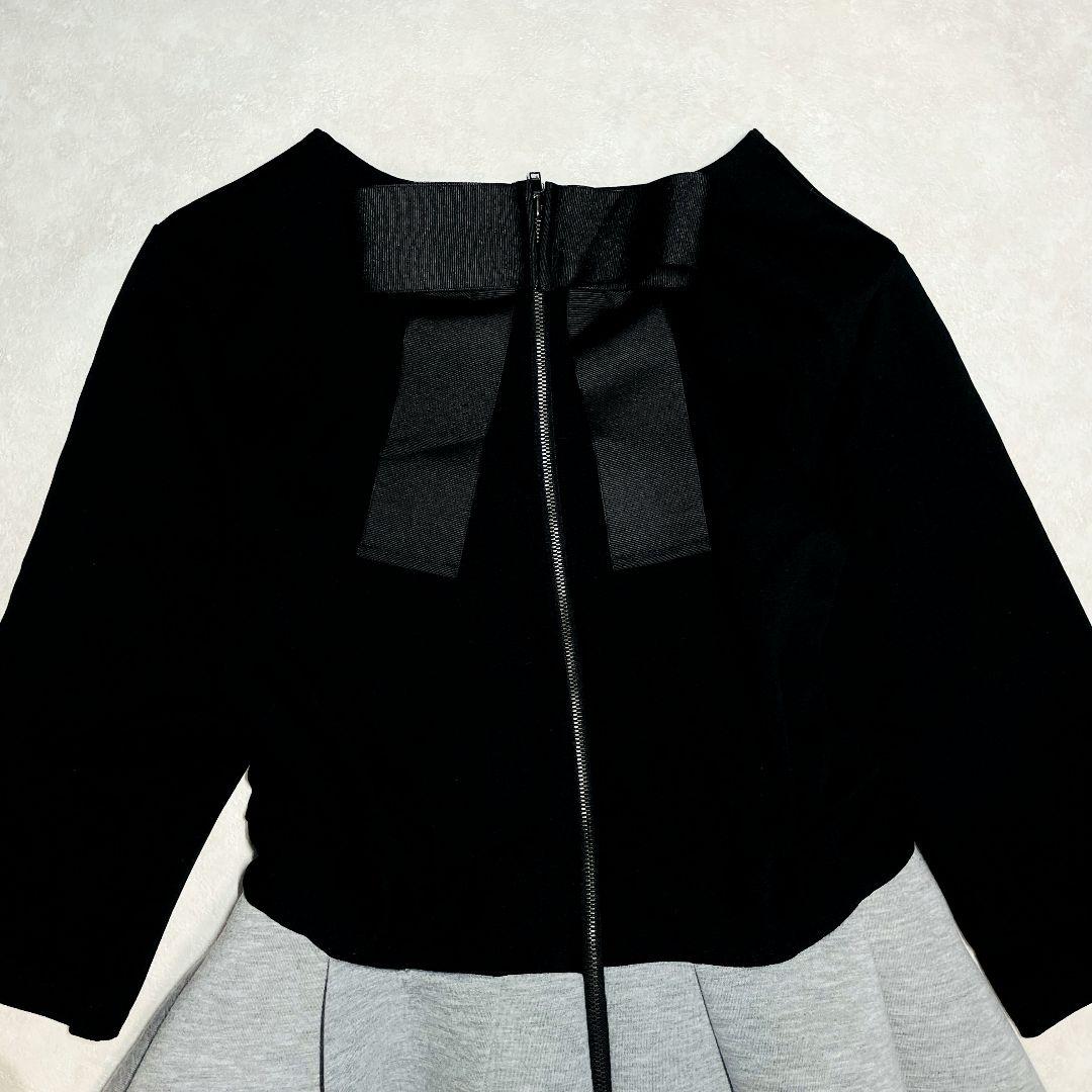 【新品未使用タグ付き】ネージュ neige バックリボンワンピース