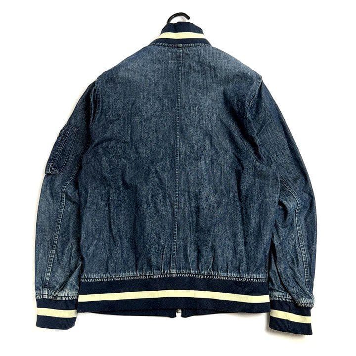 A.P.C. デニム MA-1 ジャケット M 日本製 アーペーセー ブルゾン
