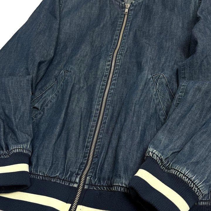 A.P.C. デニム MA-1 ジャケット M 日本製 アーペーセー ブルゾン