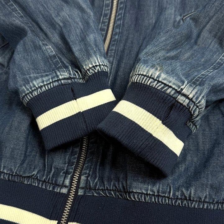 A.P.C. デニム MA-1 ジャケット M 日本製 アーペーセー ブルゾン