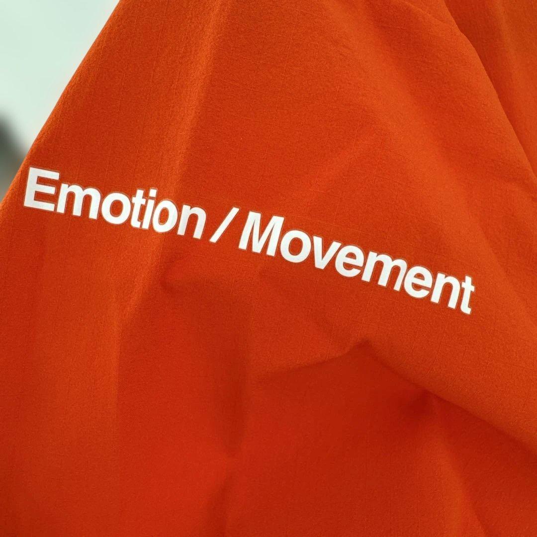 デサントMOVE SPORT ウィンドブレーカー 上下セットオレンジ黒