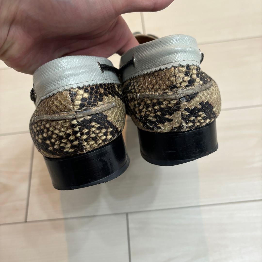 TOGA VIRILIS コンチョ付 パイソン モカシン