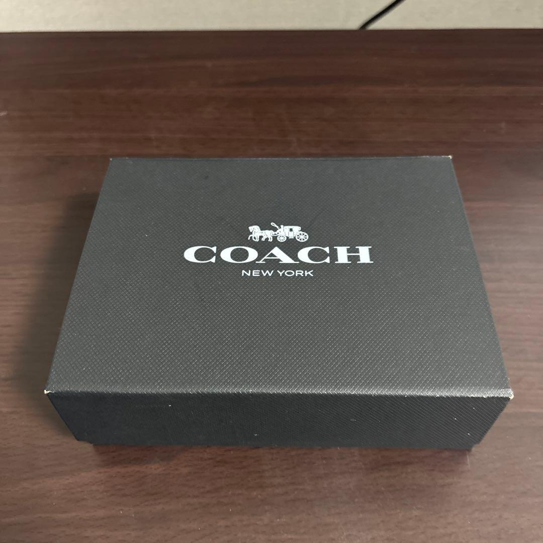 【新品】【限定品】レザー coach ピッグ フラットカードケース パスケース