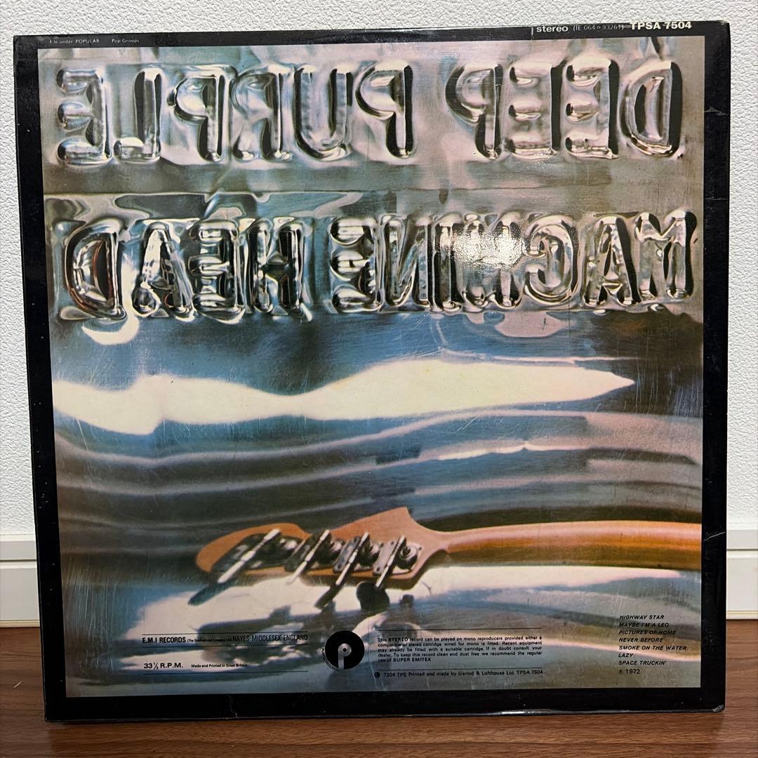 UK盤 DEEP PURPLE MACHINE HEAD TPSA 7504