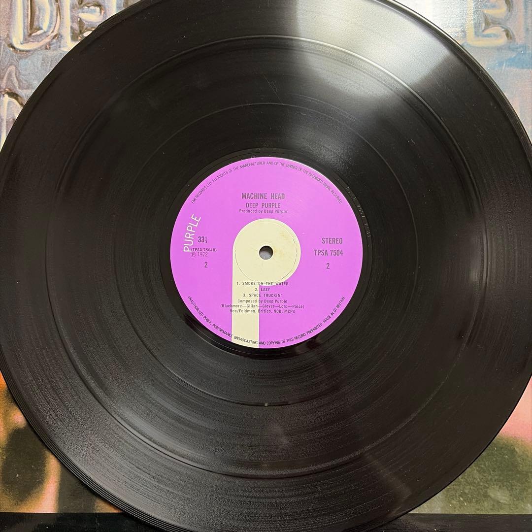 UK盤 DEEP PURPLE MACHINE HEAD TPSA 7504