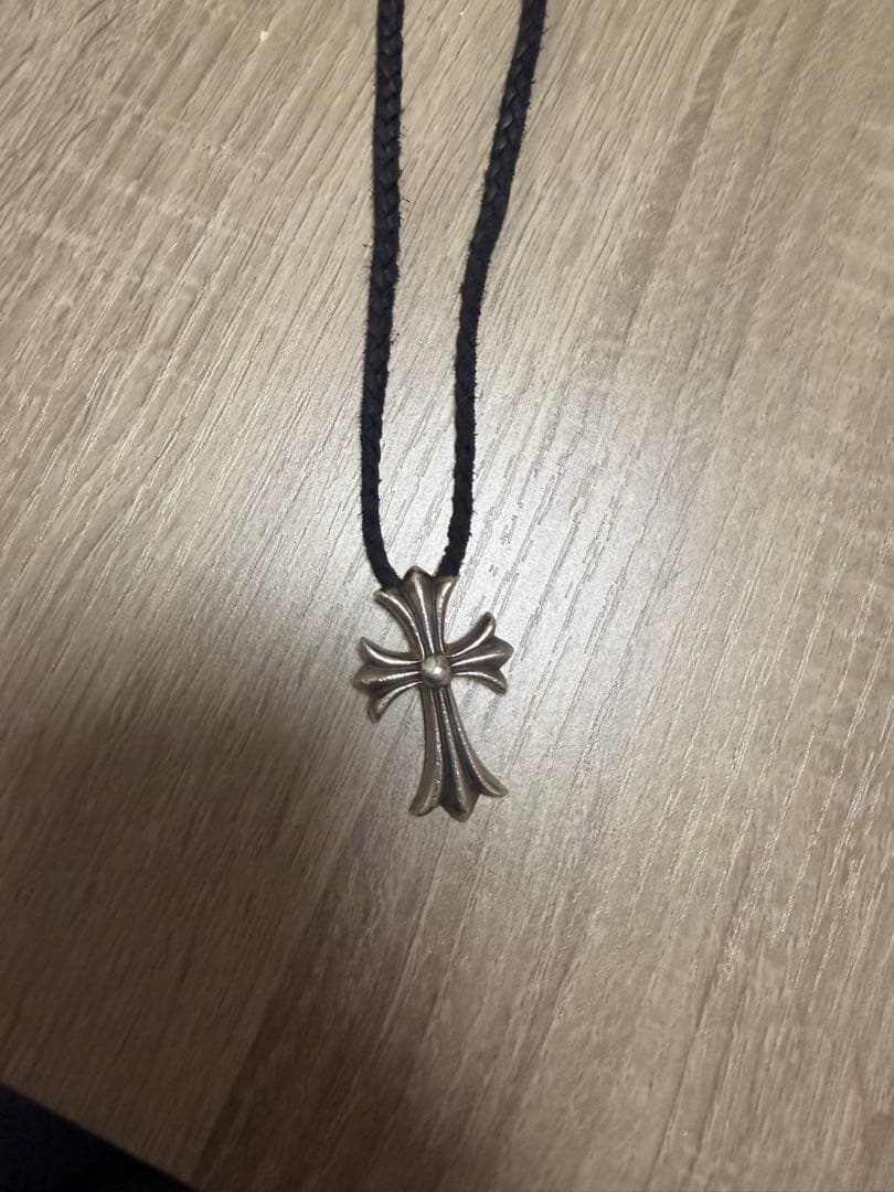 Chrome Heartsクロスペンダントスモール&レザーブレイド（値段相談可）