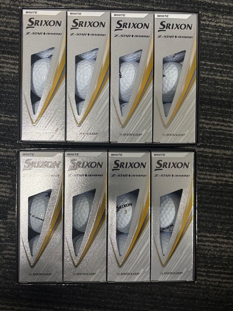 Srixon Z-STAR DIAMOND ゴルフボール 2箱 新品
