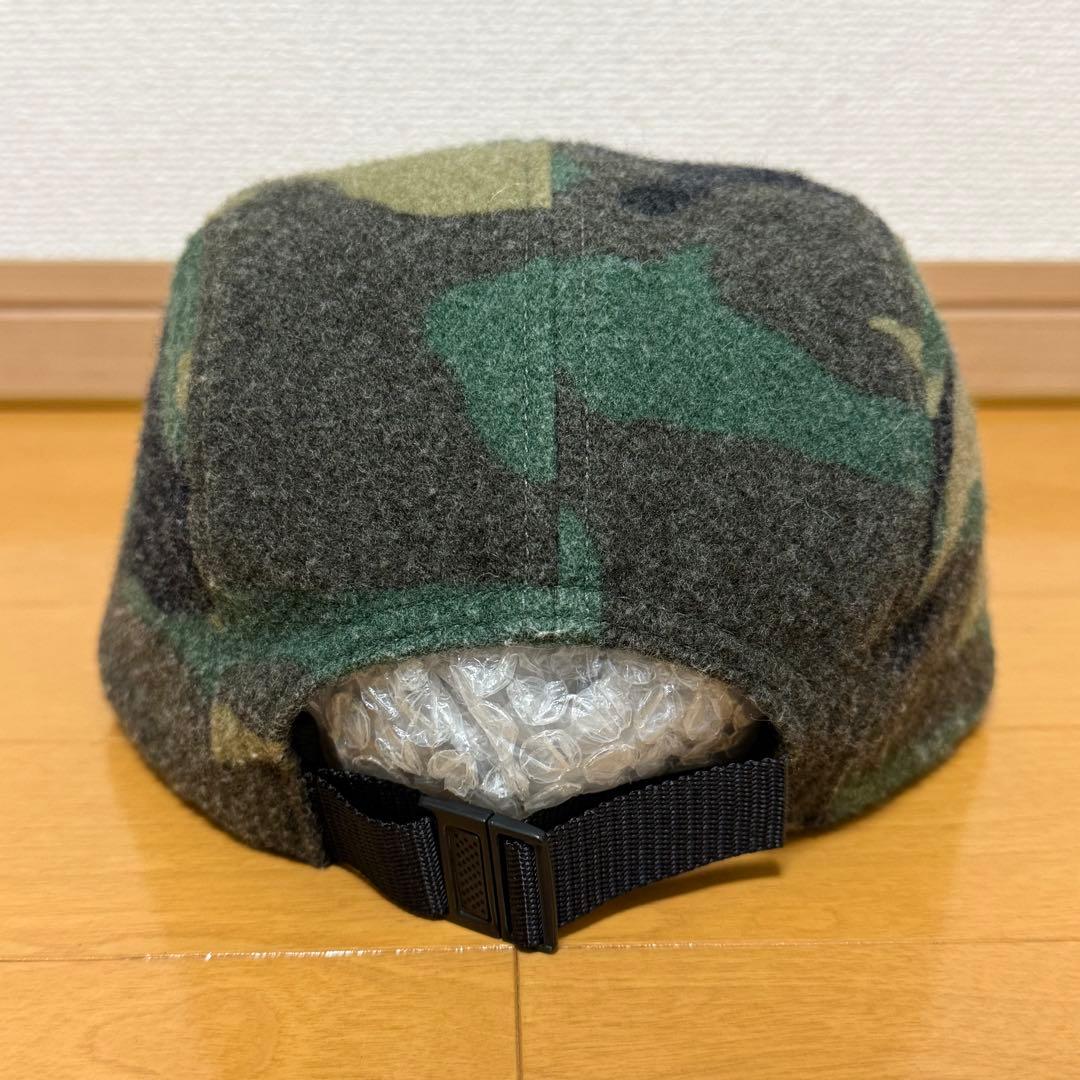 Supreme Camo Wool Camp Cap グリーン 17aw