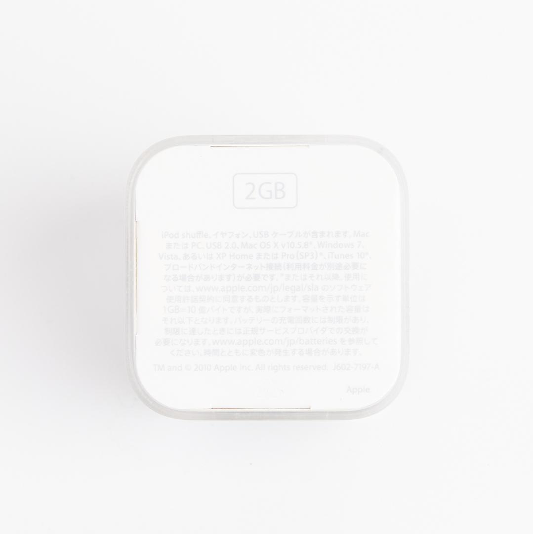 新品 iPod shuffle MC584J/A 第4世代 2GB