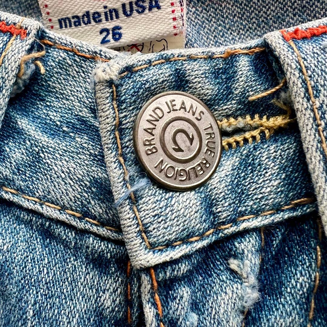 【希少】00s TRUE RELIGION JOEY BIG T y2k フレア