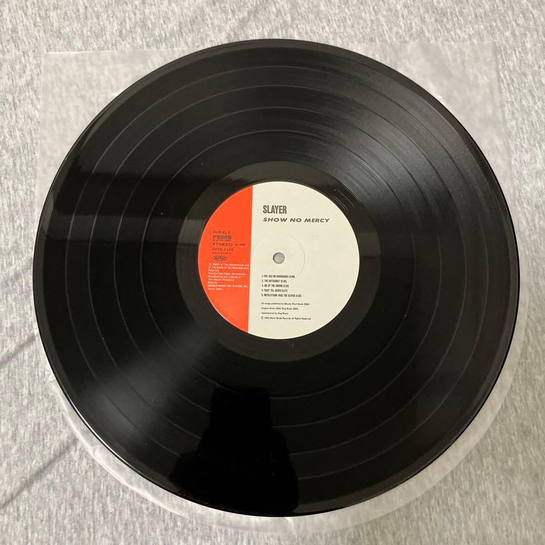 Slayer / Show No Mercy / LPレコード国内盤 帯付き