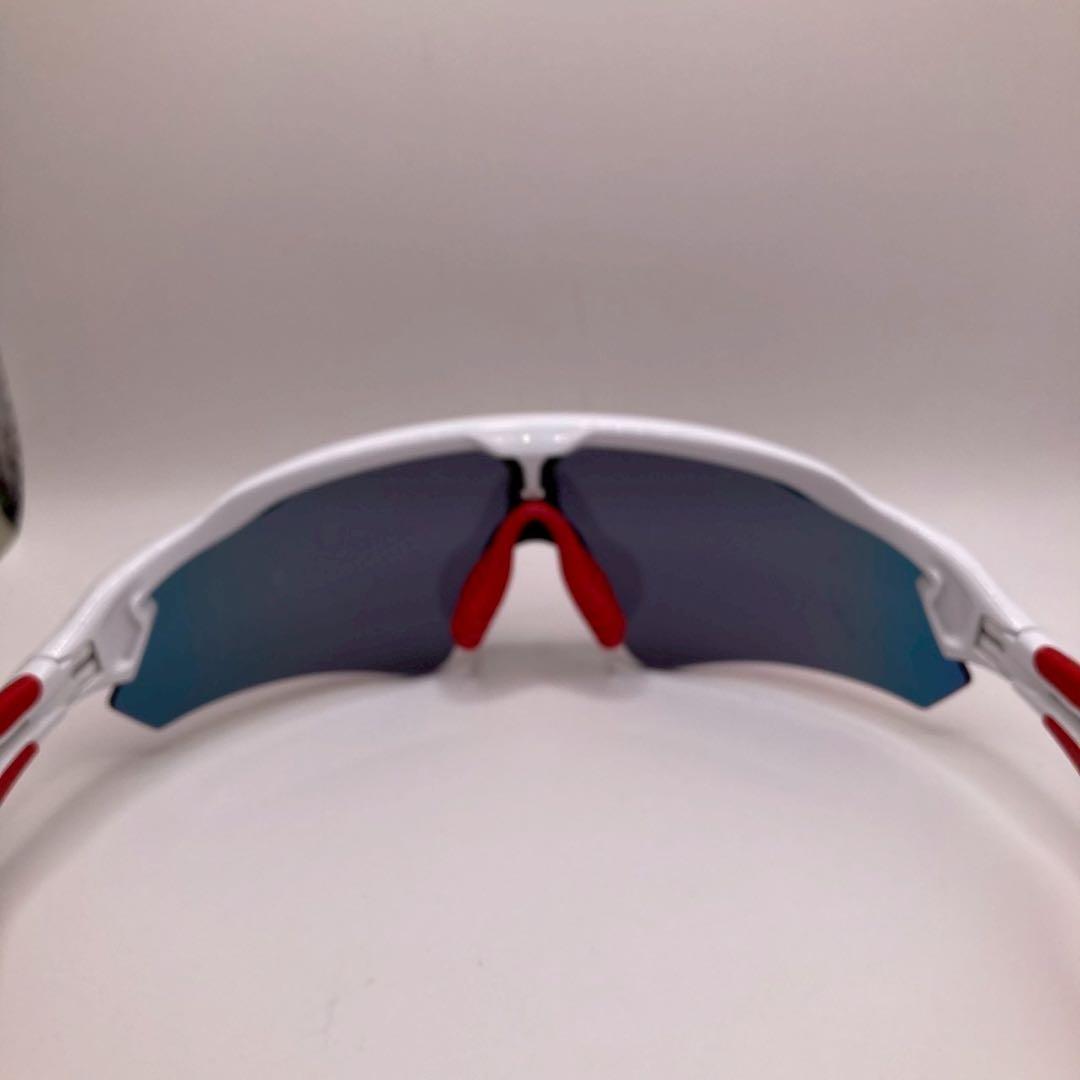 希少　OAKLEY オークリー レーダー　EV サングラス　ゴルフ　赤　白