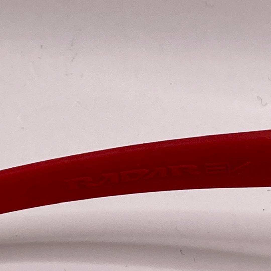 希少　OAKLEY オークリー レーダー　EV サングラス　ゴルフ　赤　白