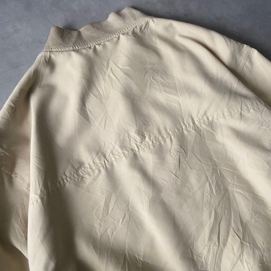 90s BALENCIAGA リバーシブルブルゾン ロゴ刺繍 ビンテージCE27