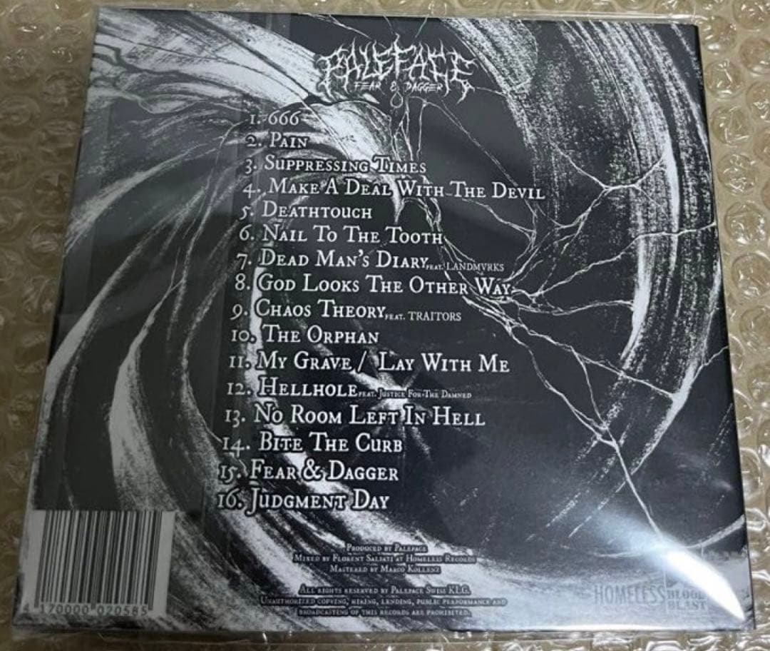 Paleface デスコア 廃盤 新品未開封 メタル ⭕️1点のみ