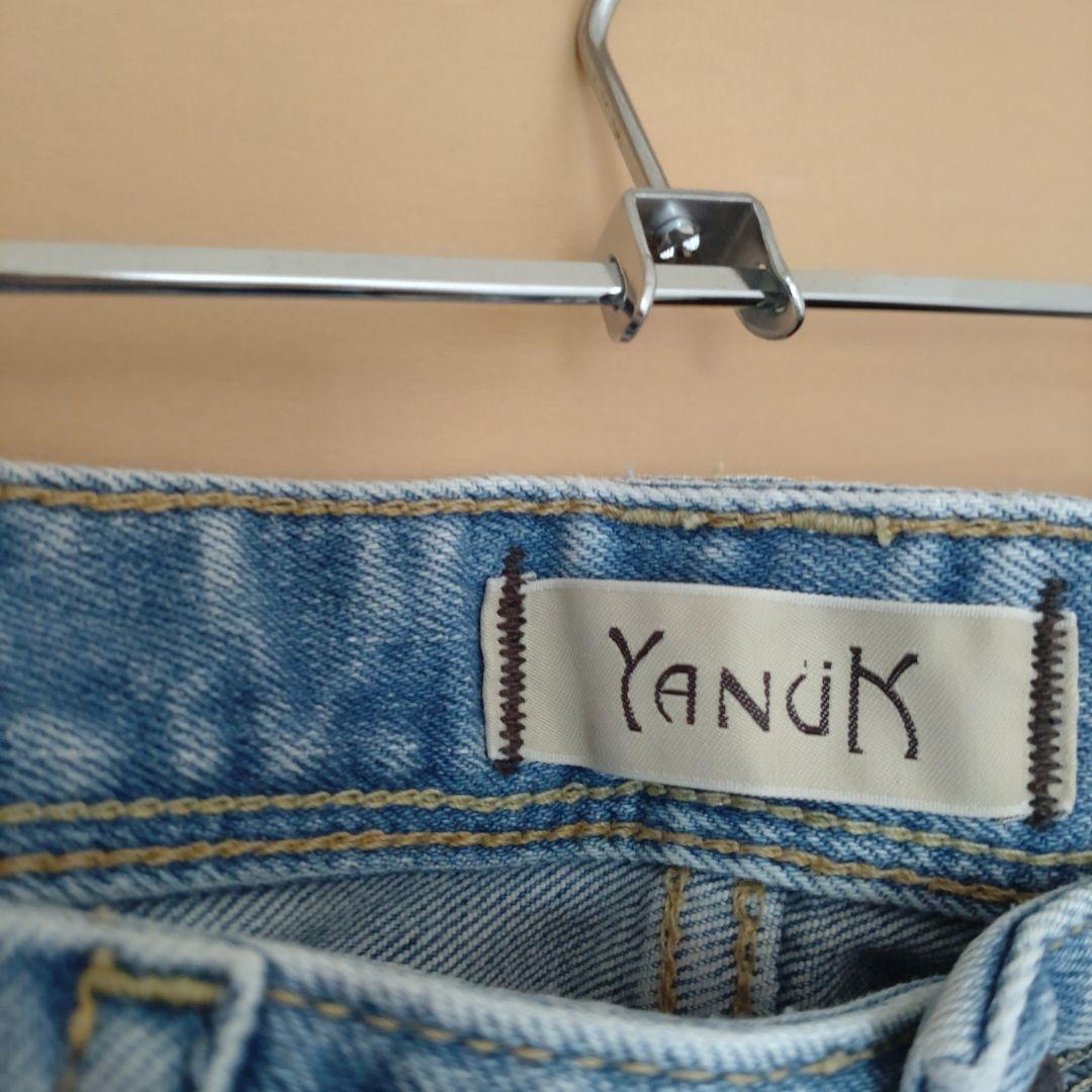 美品☆YANUK 26ワイドパンツ