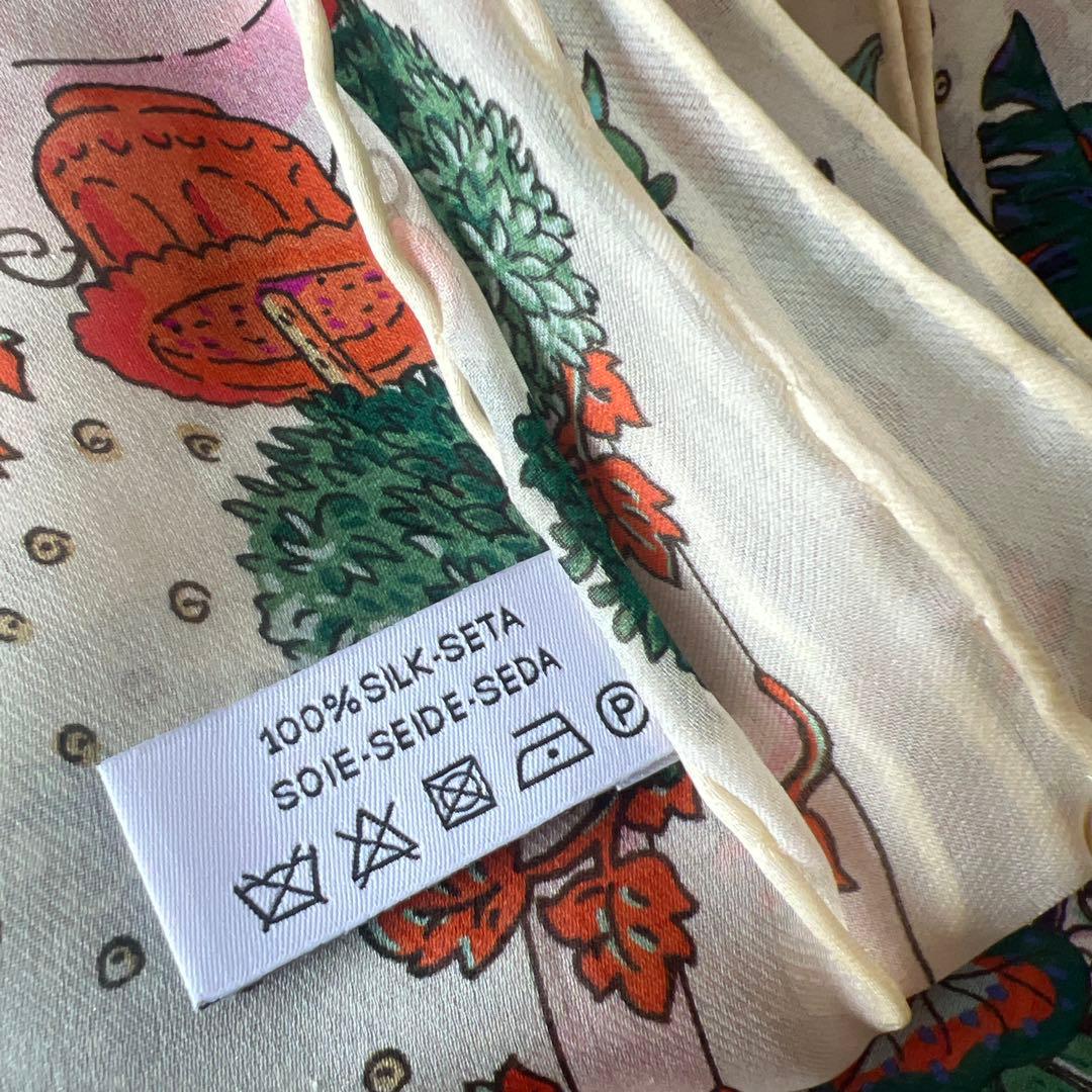 【未使用品】Salvatore Ferragamo シルクストール40×150