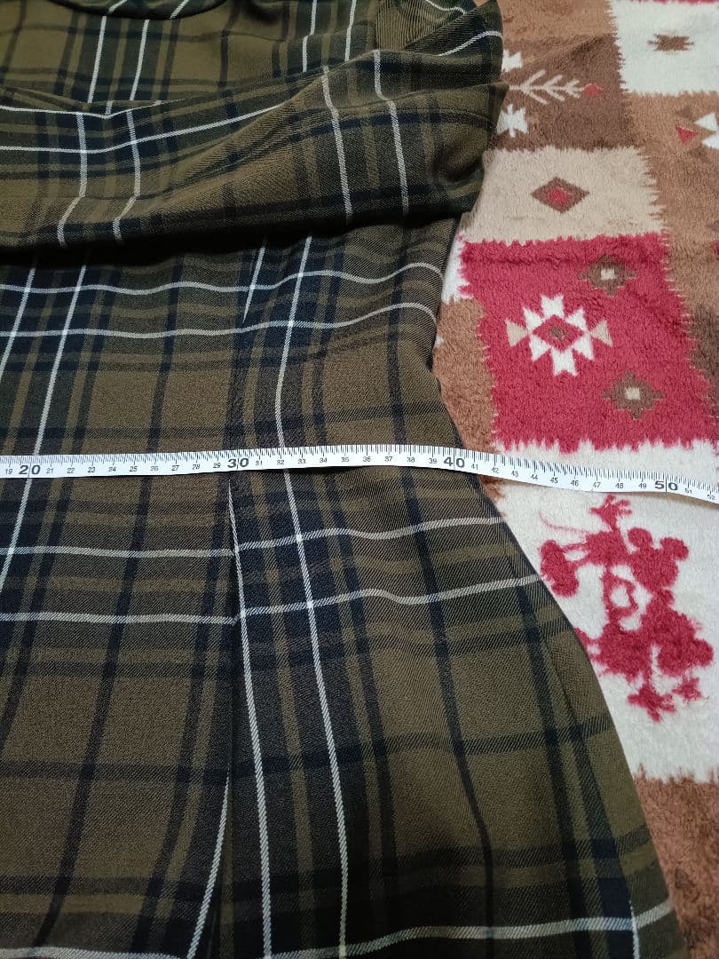 Yorklandチェック柄長袖ひざ丈ワンピース。のだめスペシャル服