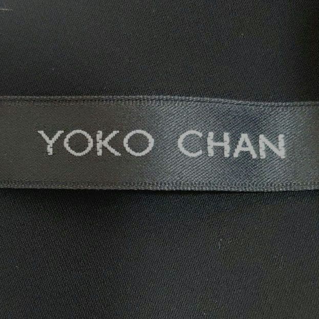 極美品✨ヨーコチャン　ワンピース　ノースリーブ　パール　ショルダー38