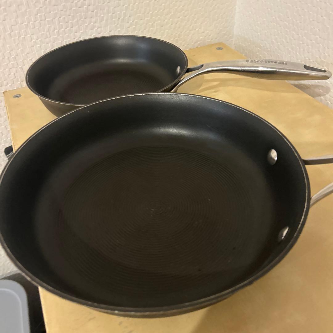 MEYER マイヤー　サーキュロンのフライパン　21cm 25cm の2点セット