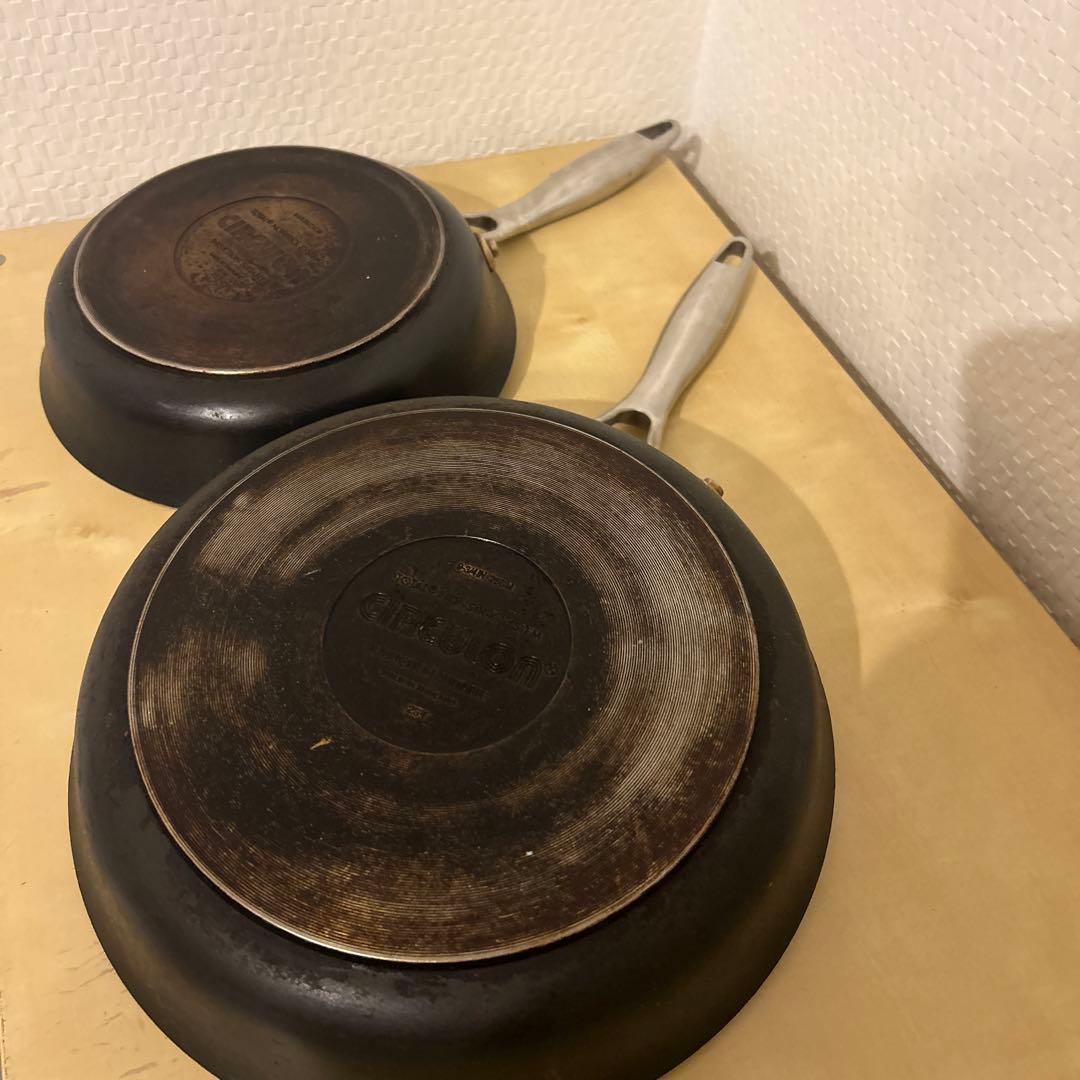 MEYER マイヤー　サーキュロンのフライパン　21cm 25cm の2点セット