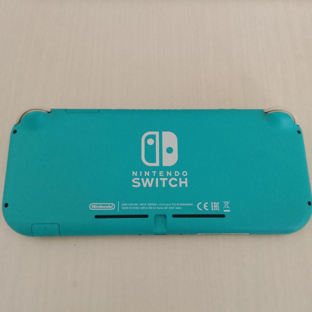 Nintendo Switch Lite ターコイズ　画面に線あり