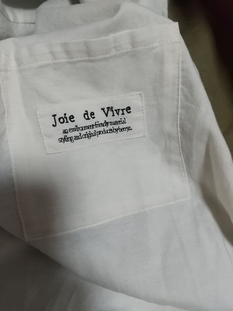 joie de vivre コットンリネンヴィンテージ春コート