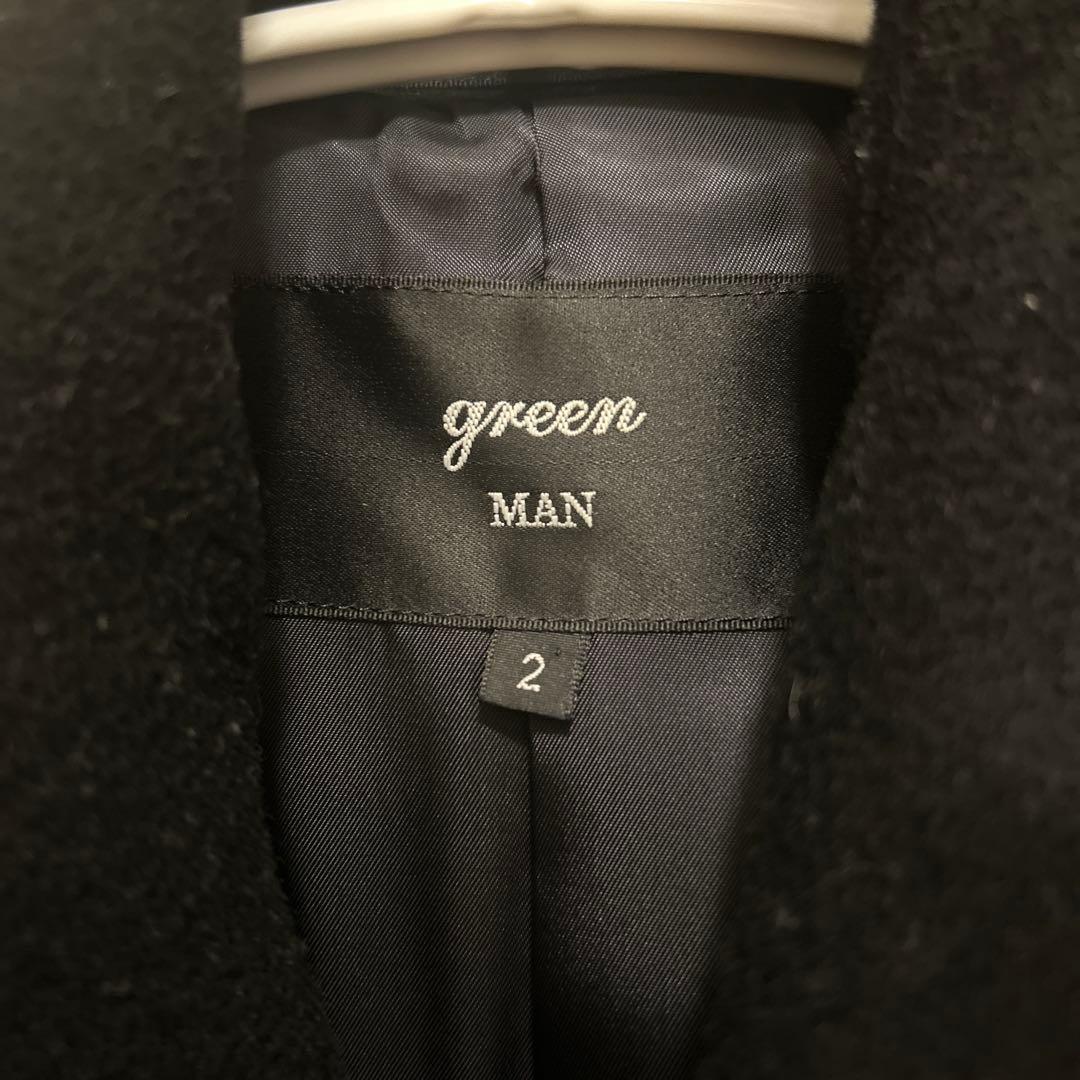green 現HYKE ダッフルコート