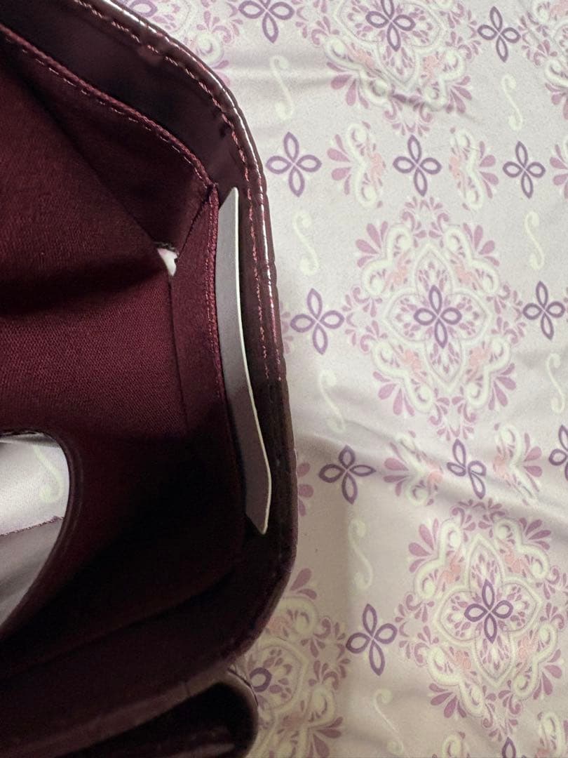 Vivienne Westwood 三つ折り財布 ボルドー ヴィヴィアン
