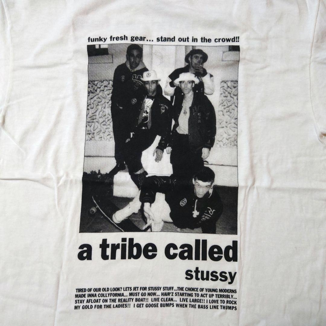 Stussy A Tribe Called Quest Tシャツ M ホワイト