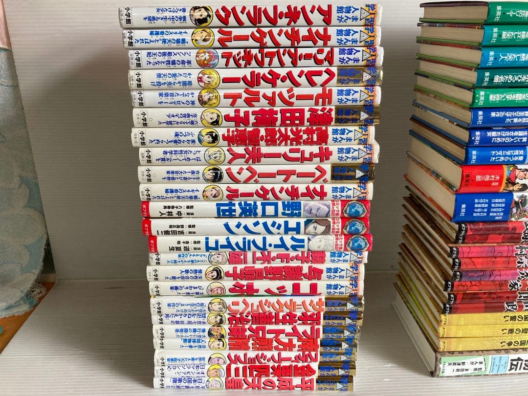 学習漫画 世界・日本の偉人 伝記 45冊　送料無料　世界・日本の歴史