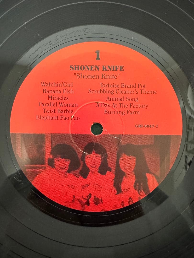 SHONEN KNIFE 少年ナイフ　レコード