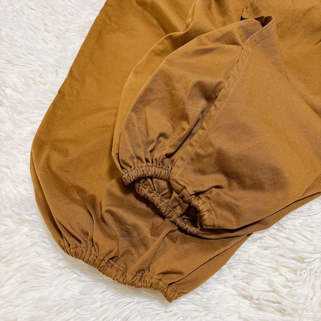 極美品 sou•sou ソウソウ 手柄寛衣下 サルエルパンツ S ブラウン系
