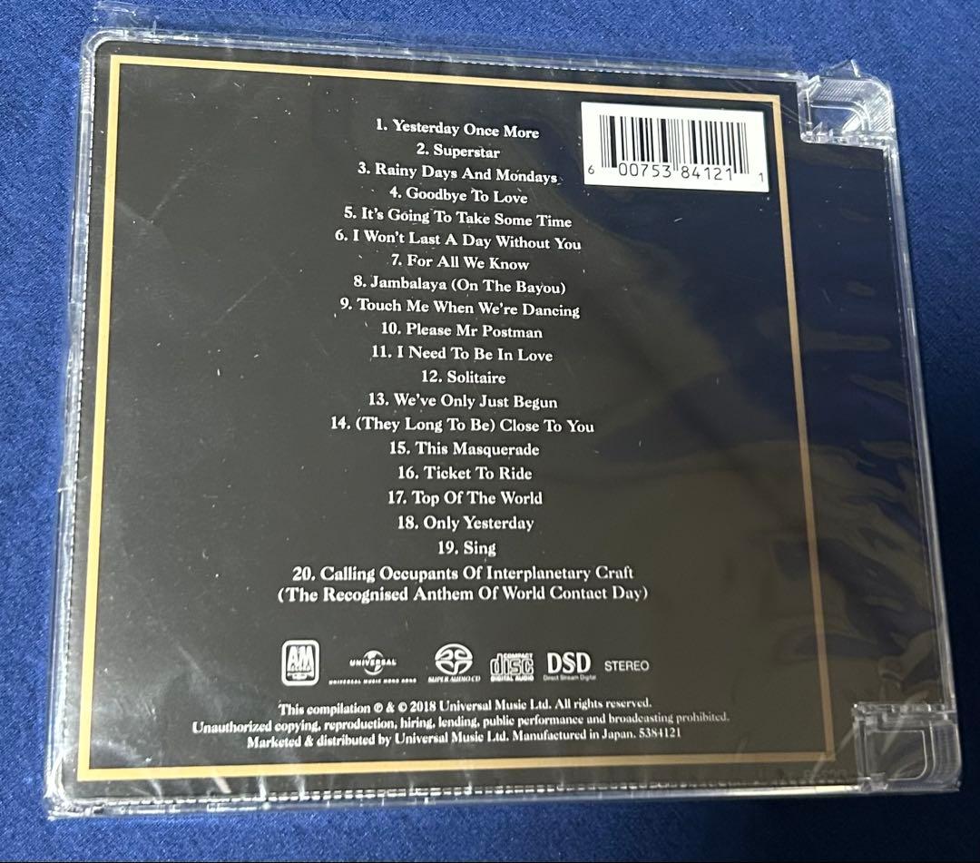 SACD⚫︎カーペンターズ GOLD GREATEST HITS