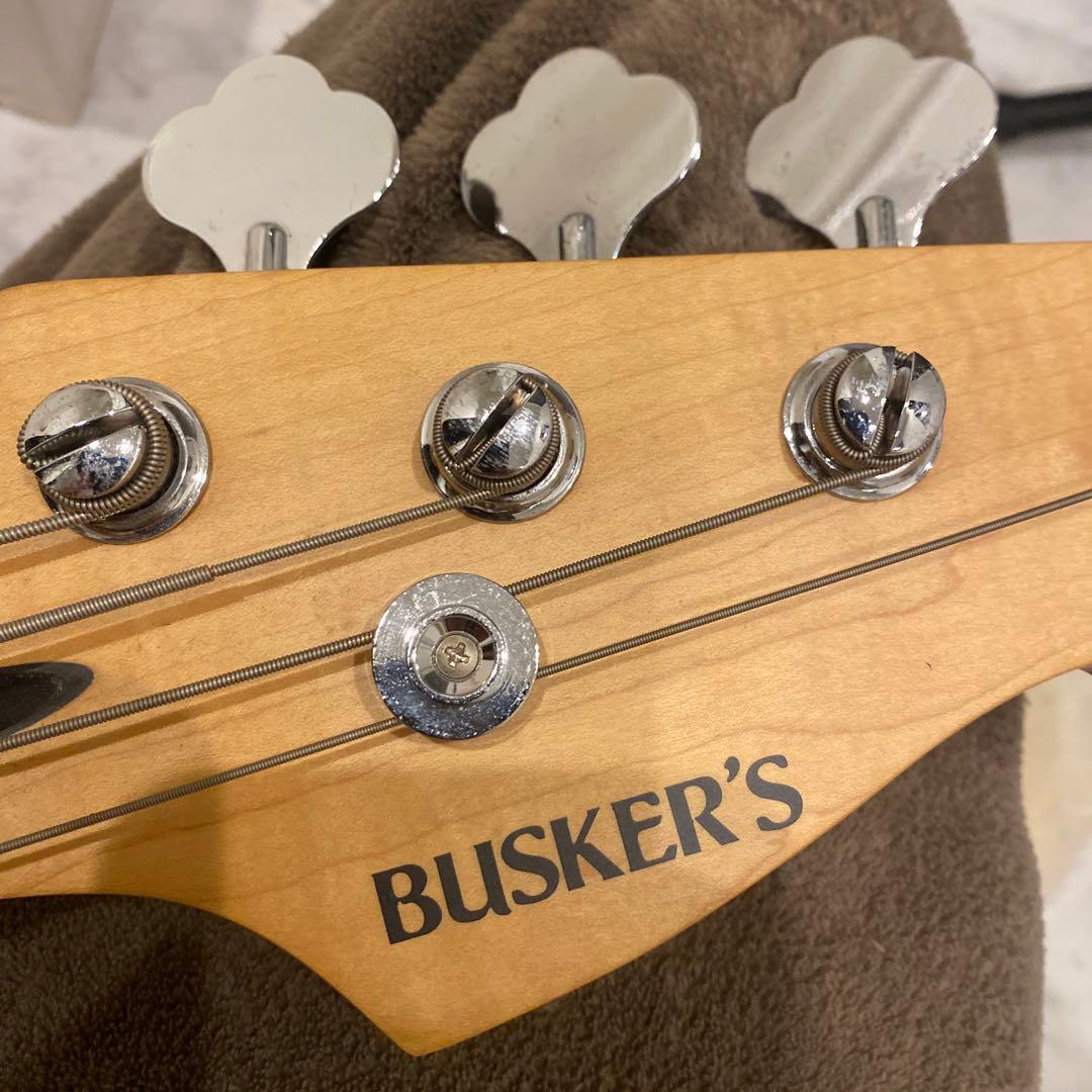 【現状品】BUSKER'S バスカーズ　エレキベース　BPB-STD　黒