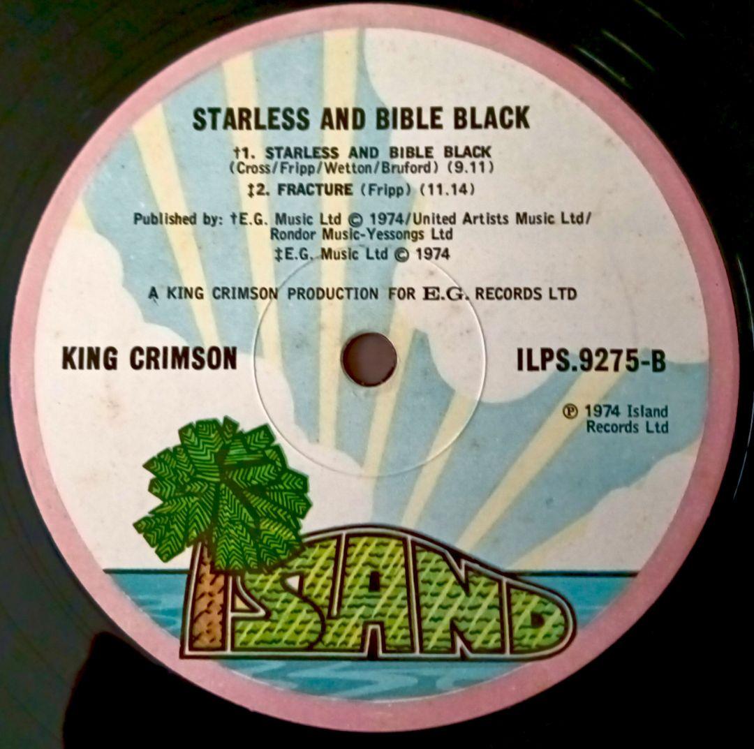 King Crimson/Starless and Bible Black/英