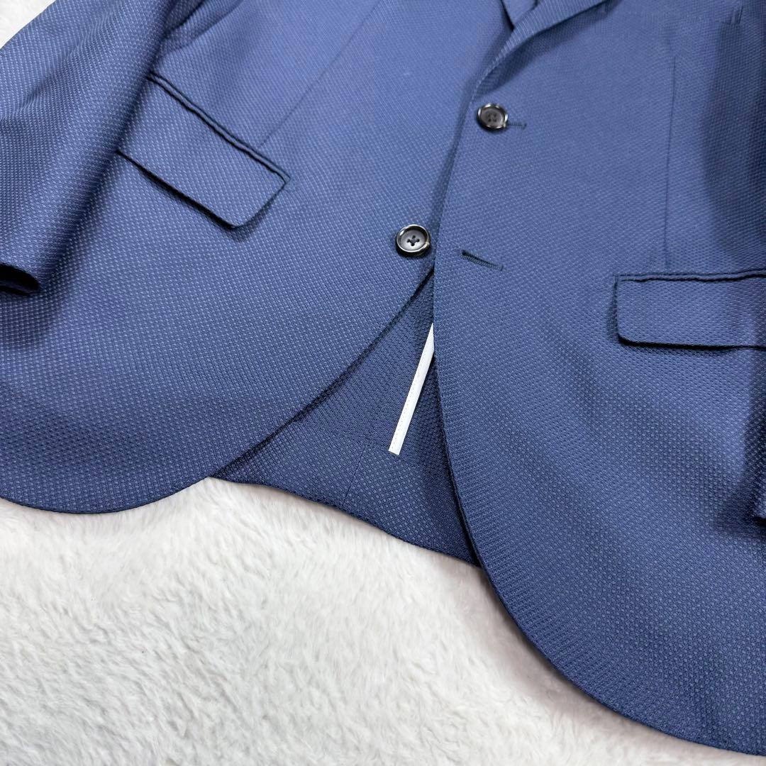 美品 マッキントッシュフィロソフィー　TROTTER ネイビーブルー　38