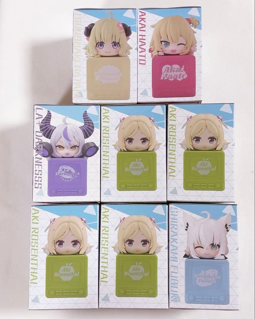 ホロライブ ひっかけフィギュア 角巻わため 白上フブキ ダークネス まとめ売り