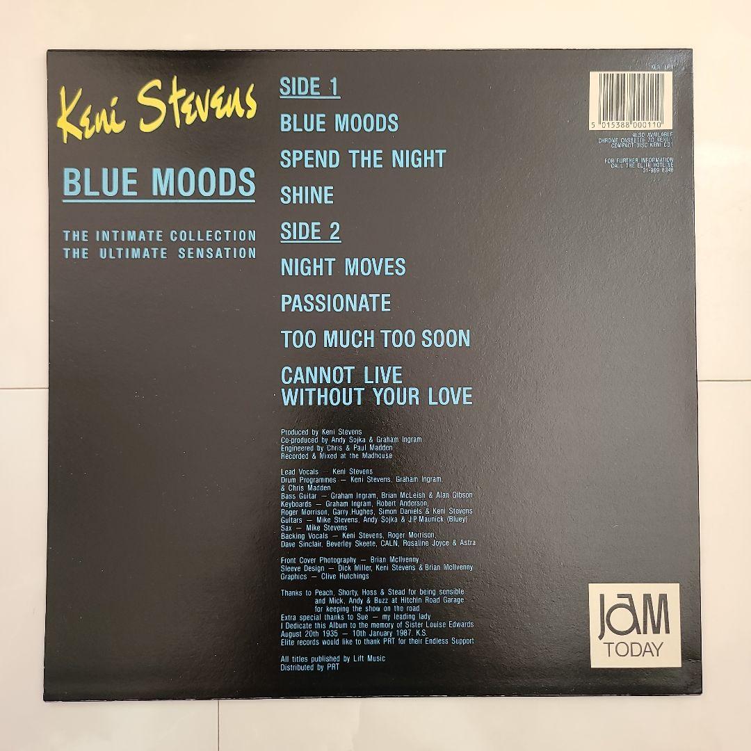 ★ＵＫオリジナル盤★KENI STEVENS / BLUE MOODS　ＬＰ