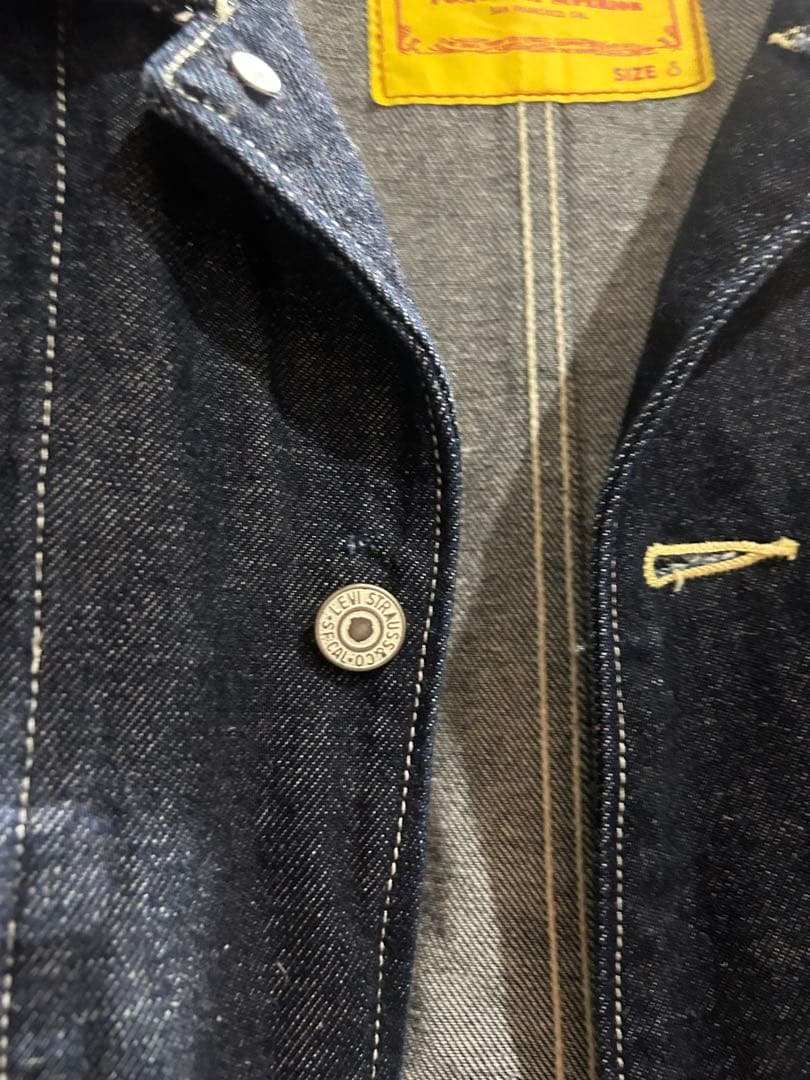 Levi's Red ダークデニム カバーオール SIZE S