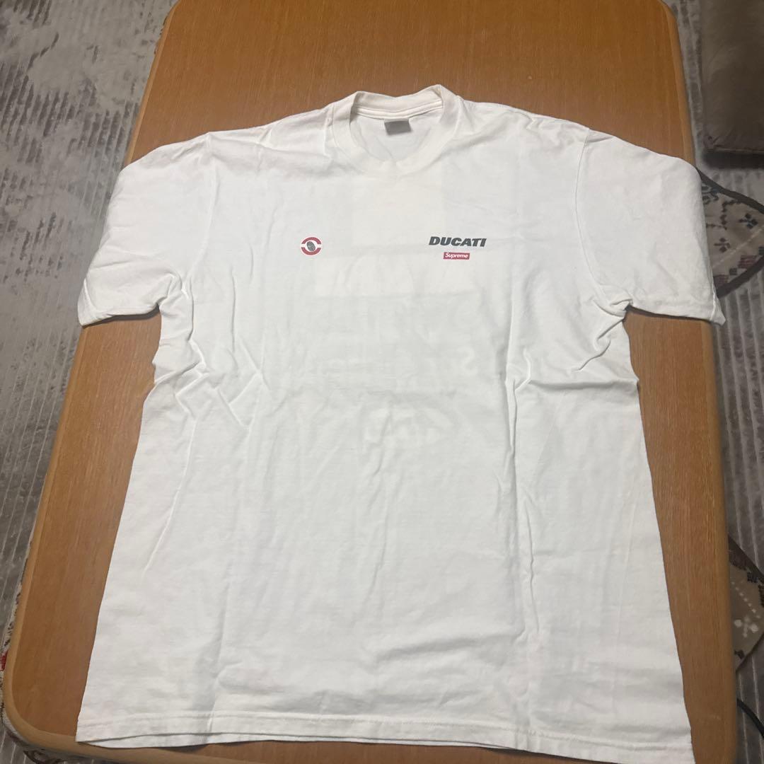 Ducati Supreme ロゴ Tシャツ ホワイト