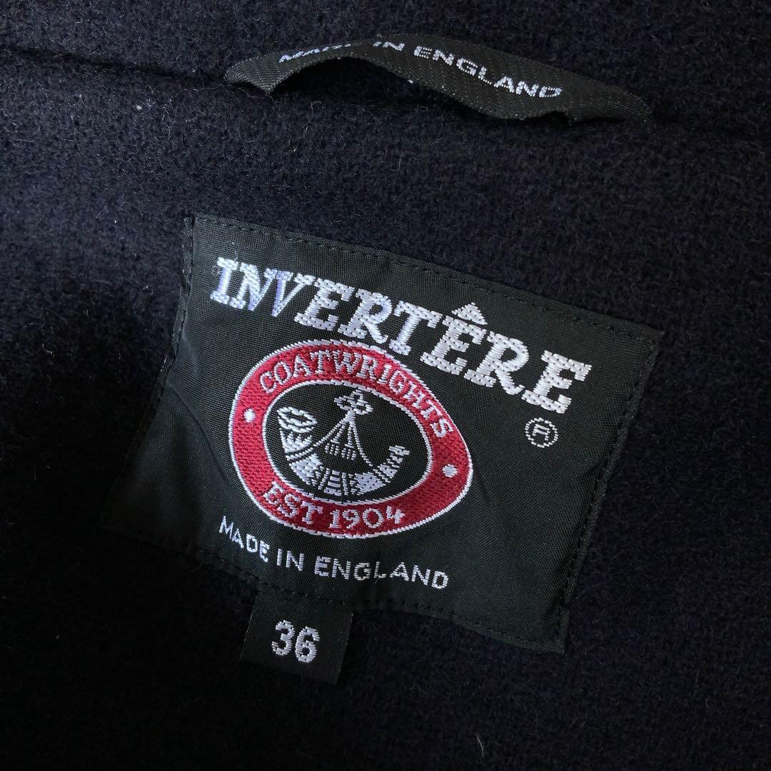INVERTEREインバーティア ダッフルコート 36 ネイビージョシュアエリス