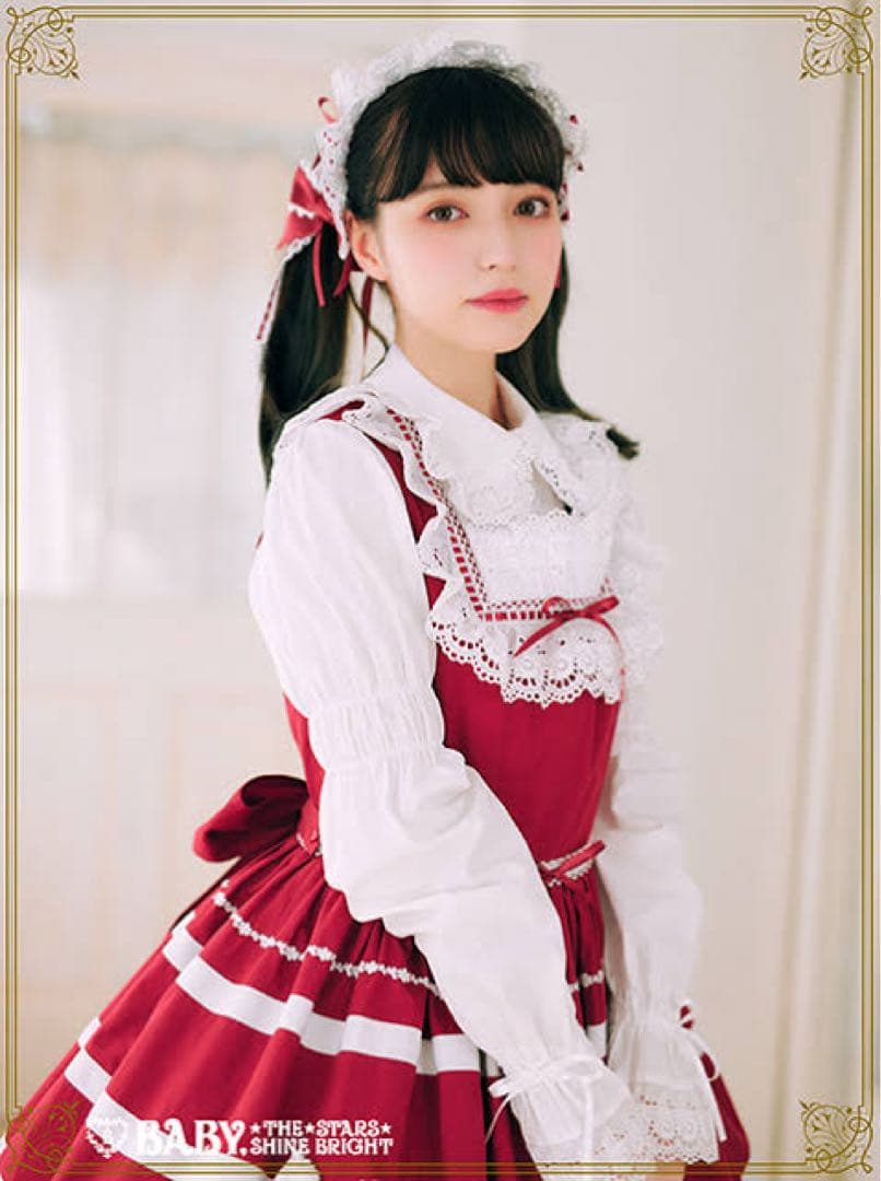 処分対象❗️しらいちゃん着用♡BABY Fallin' Ribbonヘッドドレス