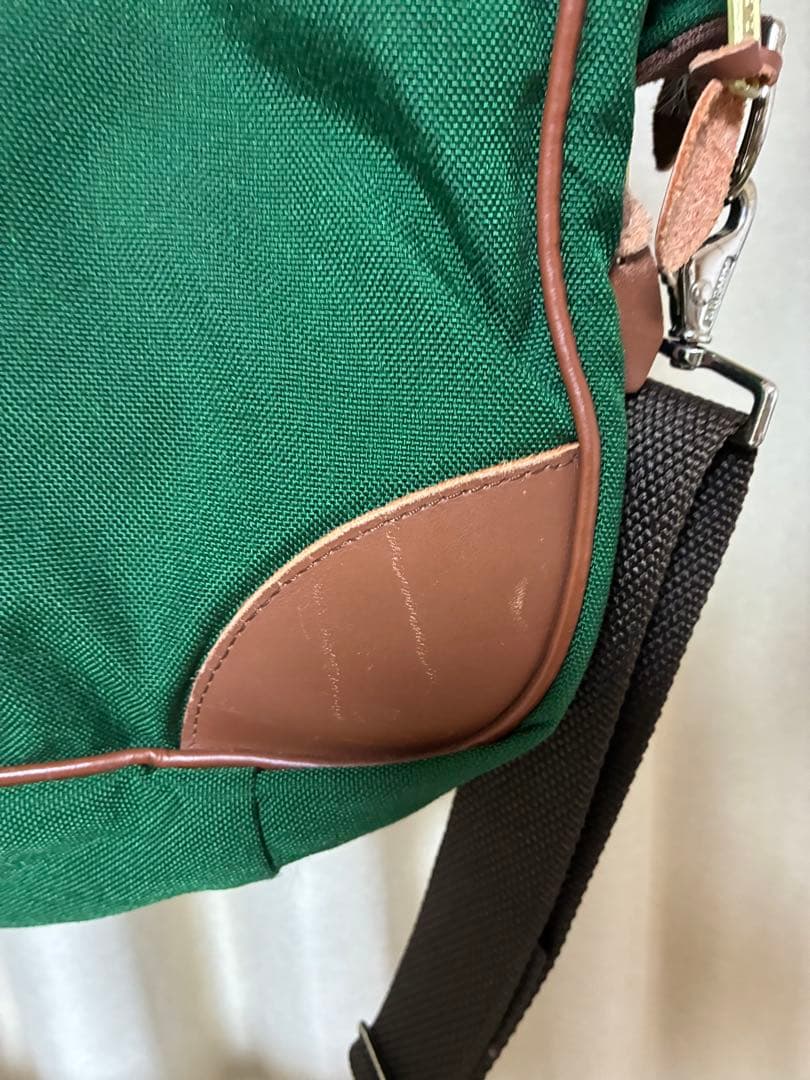 L.L.Bean バッグ　ビンテージ　グリーンキャンバス　ボストンバッグ