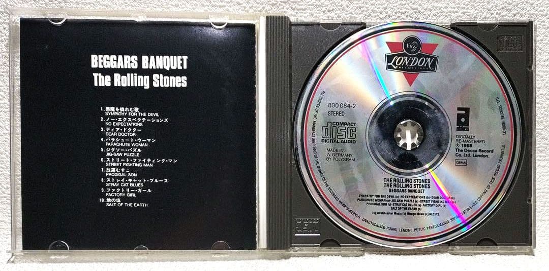 『ＴＨＥ・ＲＯＬＬＩＮＧ・ＳＴＯＮＥＳ／ＢＥＧＧＡＲＳ・ＢＡＮ…』日本盤【中古品