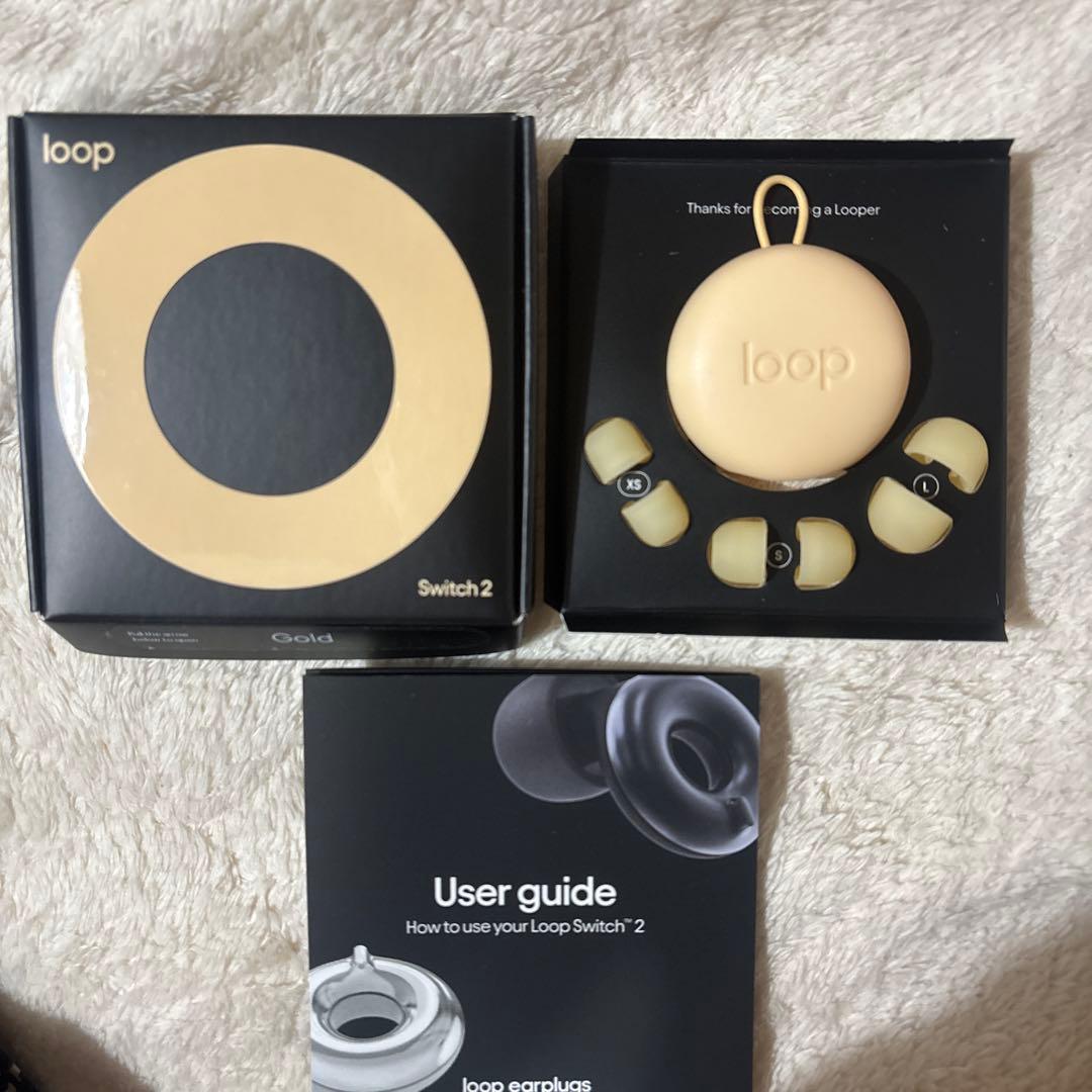 Loop Switch 2 Gold 耳栓　Loop earplugs