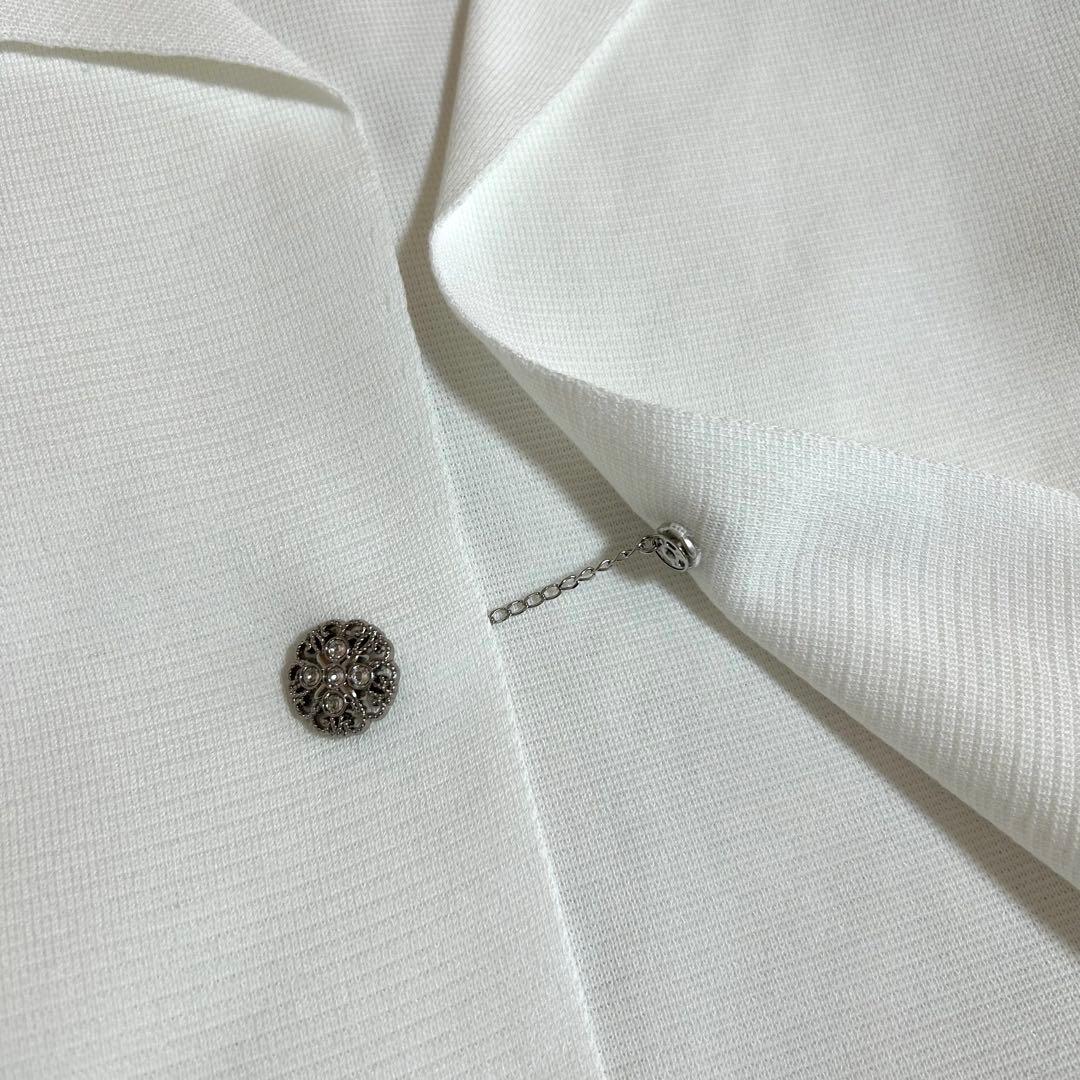 極美品✨フォクシー ビジューボタン 定価4.9万 春夏に◎ボレロ カーディガン